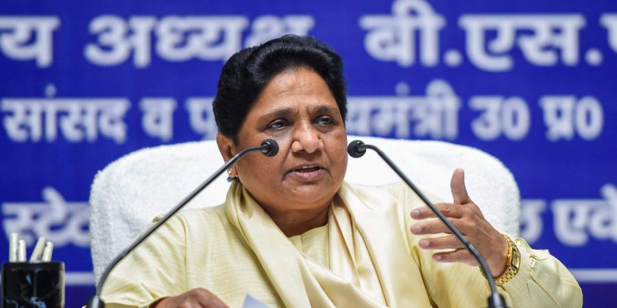 BSP supremo Mayawati law and order completely crumbled UP Lucknow