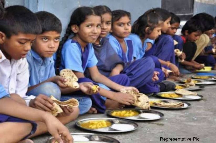 Kitchen garden built in school mid-day meal UP latest news